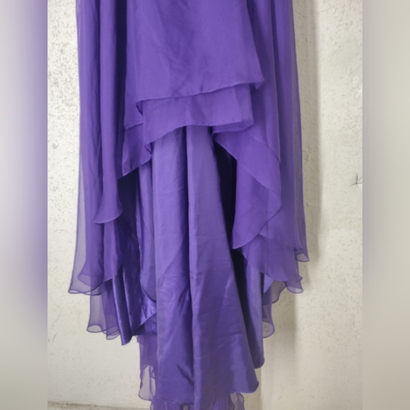 Beautiful formal  Fabuluxe purple dress - Picture 7 of 9